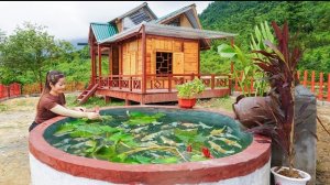 Строю аквариум и развожу рыбок Кои. Серия 16. Хуан Ли