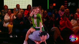 Алена Косторная и Никита Ушнев - "Ну, погоди!". Ледниковый период 2026. Фрагмент выпуска от 21.02...