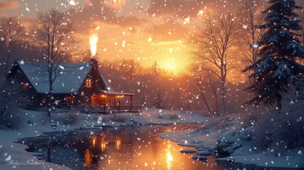 ❄️ БЕЗУМНО КРАСИВАЯ УСПОКАИВАЮЩАЯ МУЗЫКА ДЛЯ СНА 🎵 РАССЛАБЛЯЮЩАЯ МУЗЫКА ДЛЯ ДУШИ ЗИМНИМ ВЕЧЕРОМ