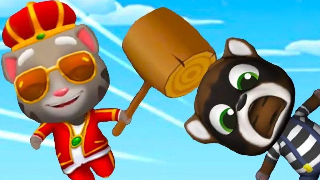 Говорящий Том бег за золотом.Бегите, прыгайте и мчитесь с Говорящим Томом в увлекательной погоне за смотреть онлайн