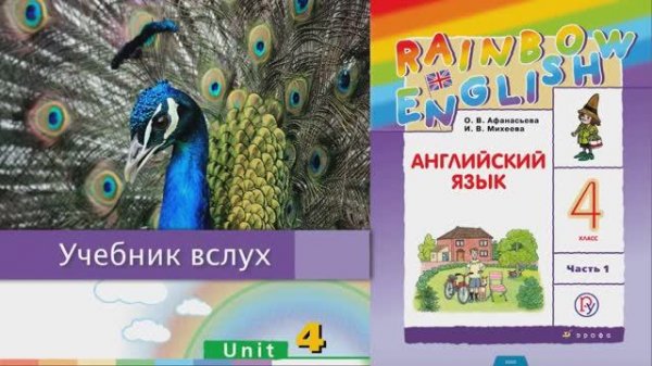 Rainbow English 4-1, Unit 4 Step 2, Английский язык 4 класс ч.1, Афанасьева.