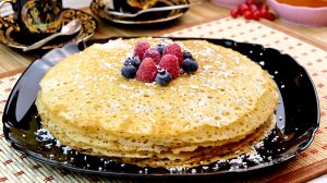 Рисовые блинчики на кокосовом молоке! Тесто для блинов без глютена! Блинчики без молока!