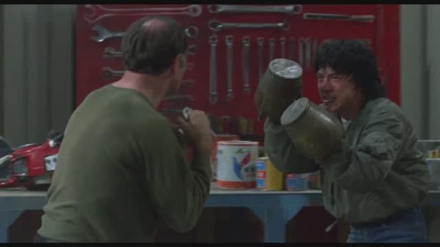 Покровитель: Джеки Чан против Билла Уоллеса (Из американской версии) (Jackie Chan vs. Bill Wallace)