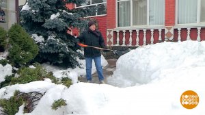 Снег на участке: убрать нельзя оставить. Доброе утро. Суббота. Фрагмент выпуска от 21.02.2026