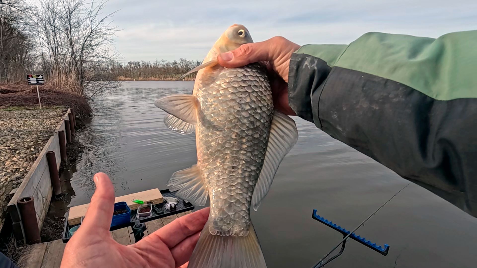 Закрытие зимнего сезона, рыбалка на фидер смотреть онлайн