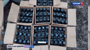 Полицейские Прохладненского района изъяли контрафактный алкоголь на полмиллиона рублей