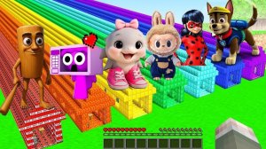 ВЫБЕРИ НОВОЕ ДЛИННОЕ ИСПЫТАНИЕ ЩЕНЯЧИЙ ПАТРУЛЬ ЛЕДИ БАГ СПРУНКИ В МАЙНКРАФТ