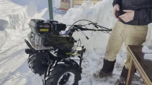 НОВЫЙ МОТОБЛОК BRAIT BR-303H / ОБКАТКА