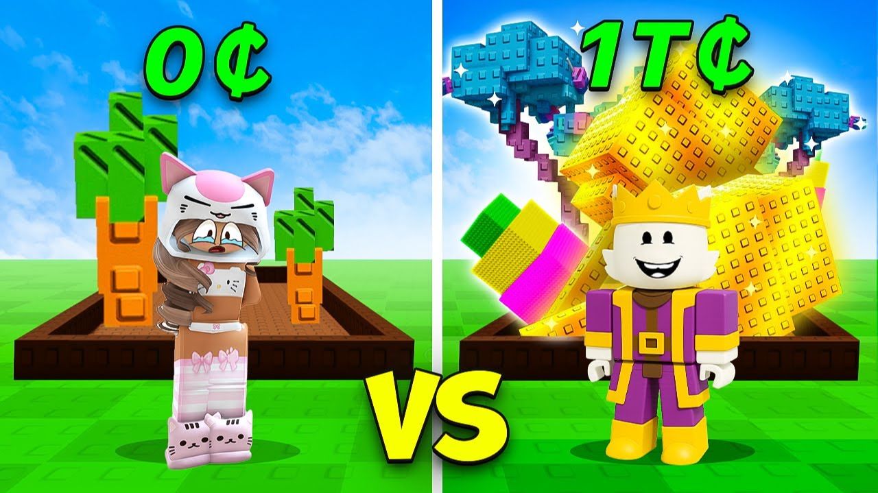 😱БЕДНЫЕ vs БОГАТЫЕ в Grow a Garden! Кто Лучше Вырастит Сад? смотреть онлайн