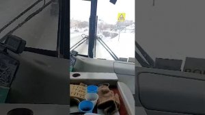 еду на автобусе