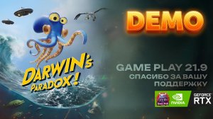 DARWIN'S PARADOX Полное Прохождение Демо на Русском #ultrawide