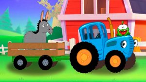 Синий Трактор по Полям｜Учим Цвета для Детей｜Синий Трактор Смотреть | Синий Трактор для малышей