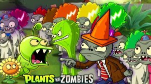 Зомби против растений! Hybrid Plants vs Zombies ПвЗ PvZ Растения против Зомби