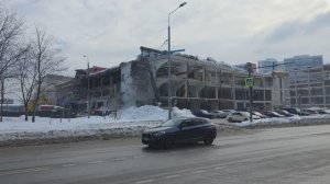 Снос торгового центра «Старт» на севере столицы (февраль 2026)