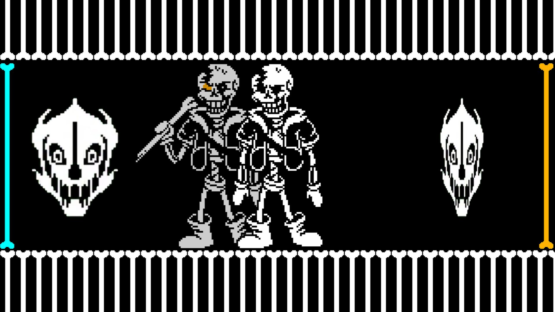 Disbelief Papyrus IMPOSSIBLE mode Phase 4 official fight animation смотреть онлайн