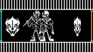 Disbelief Papyrus IMPOSSIBLE mode Phase 4 official fight animation