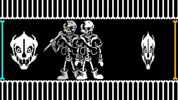 Disbelief Papyrus IMPOSSIBLE mode Phase 4 official fight animation