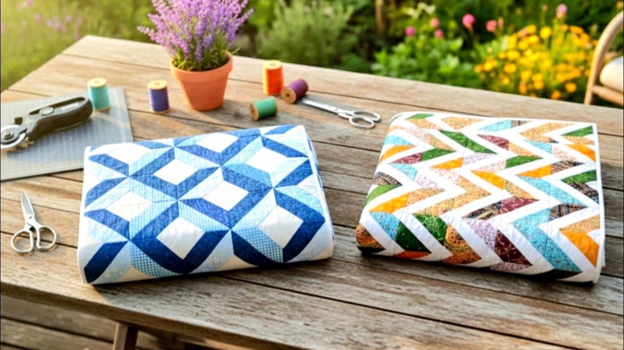 Магия лоскутков: Урок по пэчворку для тех, кто хочет превратить остатки ткани в настоящий шедевр смотреть онлайн