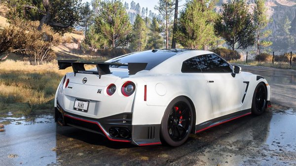 Nissan GTR R35 NISMO - Forza Horizon 5 _ 4K Maximum Settings
