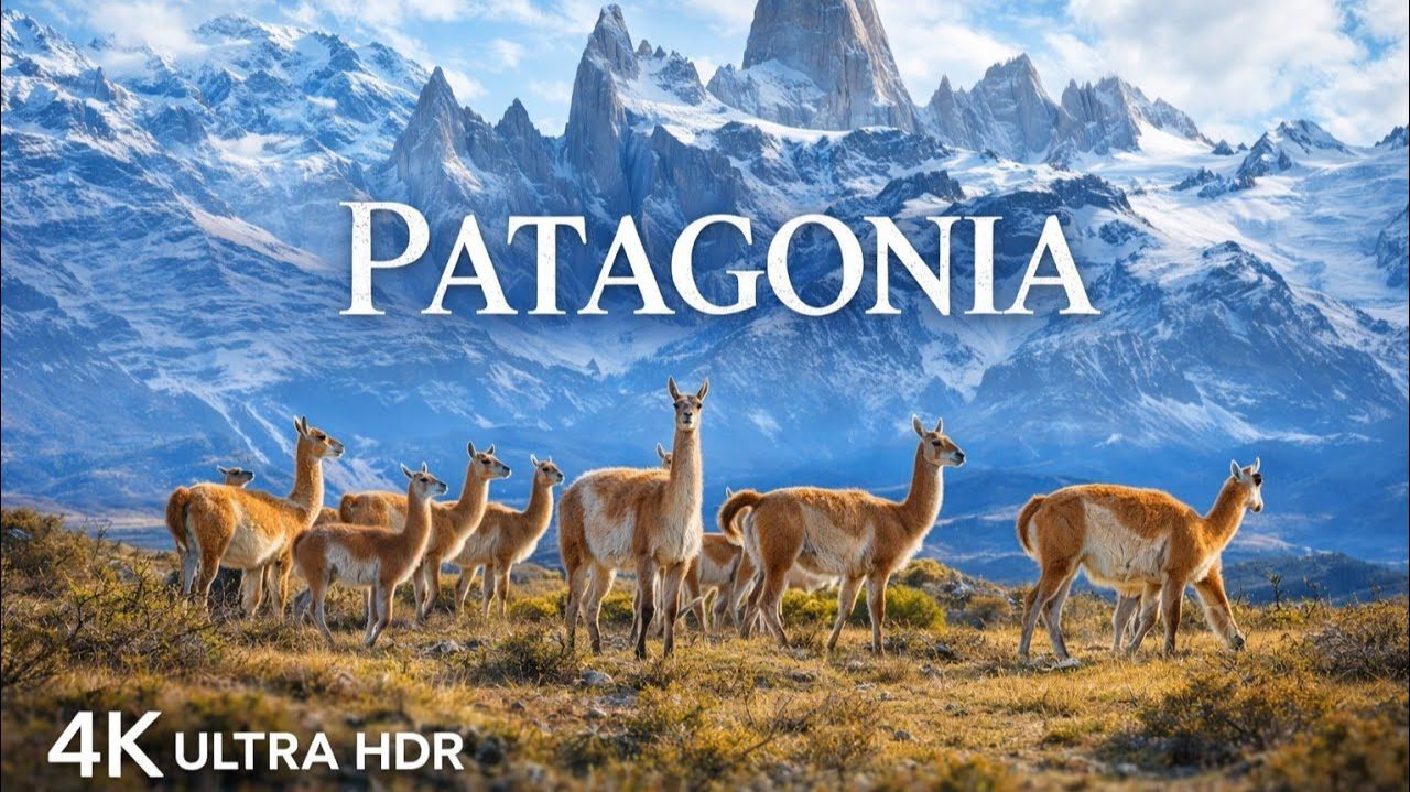 Патагания, Аргентина, Чили, 4K Ultra HDR — расслабляющее видео о природе. Природа на долгие часы. Патагания, Аргентина, Чили, 4K Ultra HDR — расслабляющее видео о природе. Природа на долгие часы.