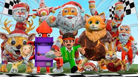 КТО БЫСТРЕЕ?! Совершенно новые мемы ГУ ГУ ГАГА Команда «Гнилостных Мозгов» в Garry's Mod! смотреть онлайн