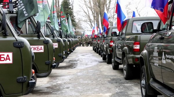 Минпромторг и Народный фронт отправили крупную партию техники в зону СВО.