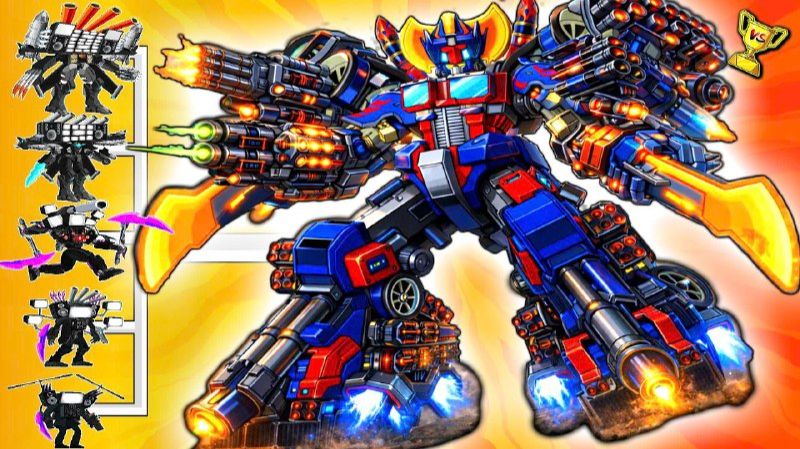 Роботы против армии танков. Мультик про танковые бои смотреть онлайн