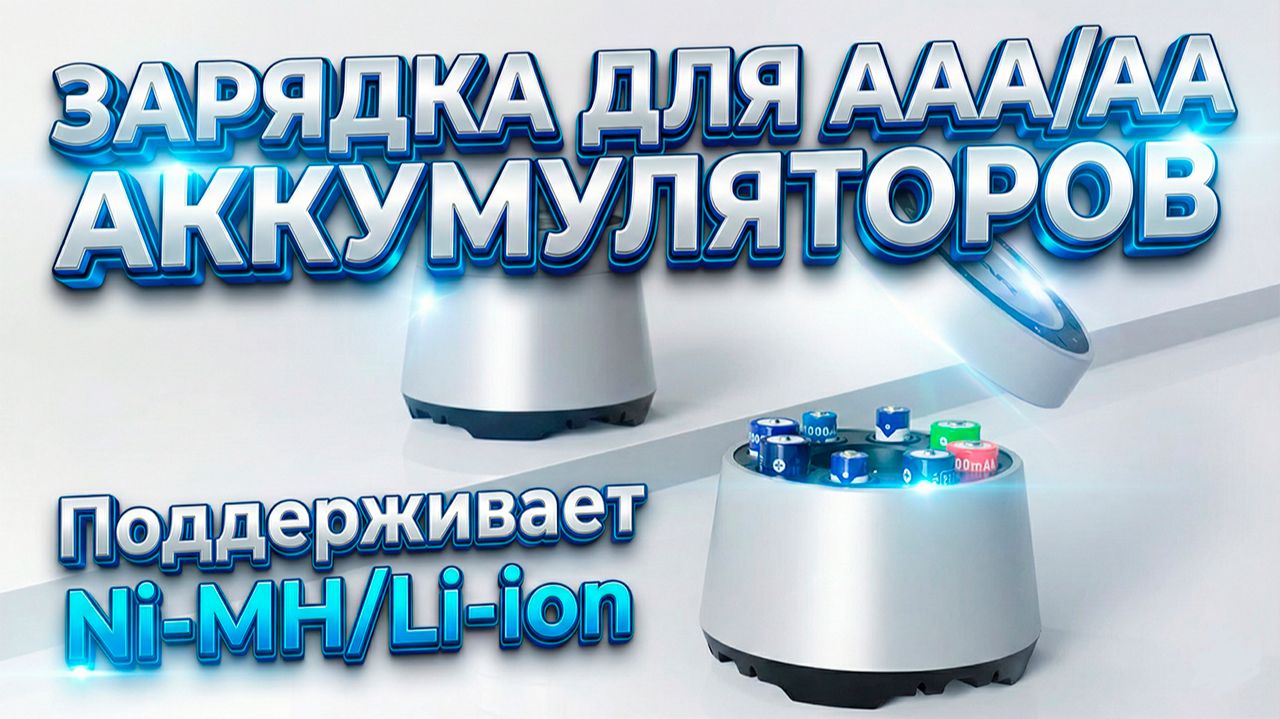 Зарядное устройство XTAR L8 BOX для аккумуляторов AA / AAA поддерживает литий и никель смотреть онлайн