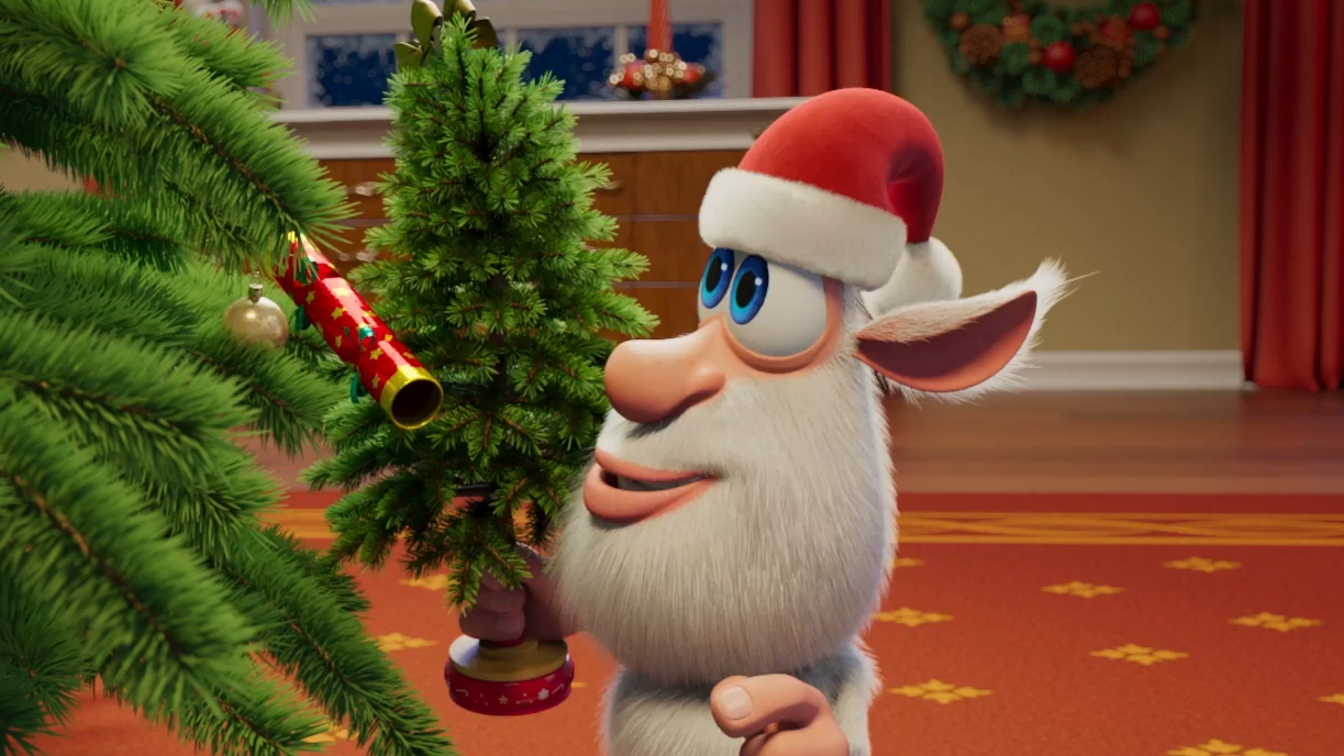 Буба ловит еду.Буба повар.Буба смотреть онлайн