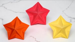 Звездочки из бумаги к 23 февраля