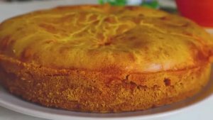 Пирог из жидкого теста с Мясом и рисом/ Быстрый Простой РЕЦЕПТ