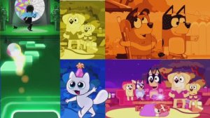 БЛЮИ ЗАЖИГАЕТ: ТАНЕЦ ПОД COFFIN DANCE! 🕺✨ МУЛЬТИКИ: прыгает, кружится и смеётся без остановки!