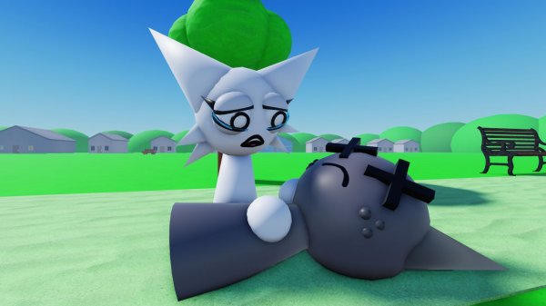 Sprunki Gray Lost His Memory! Roblox Animation