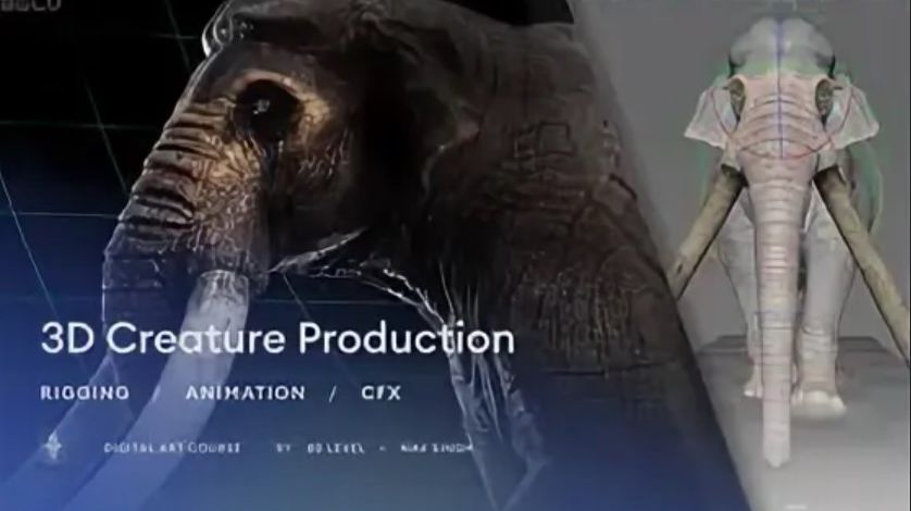 3D Creature Production Rigging Animation CFX_part 7 смотреть онлайн