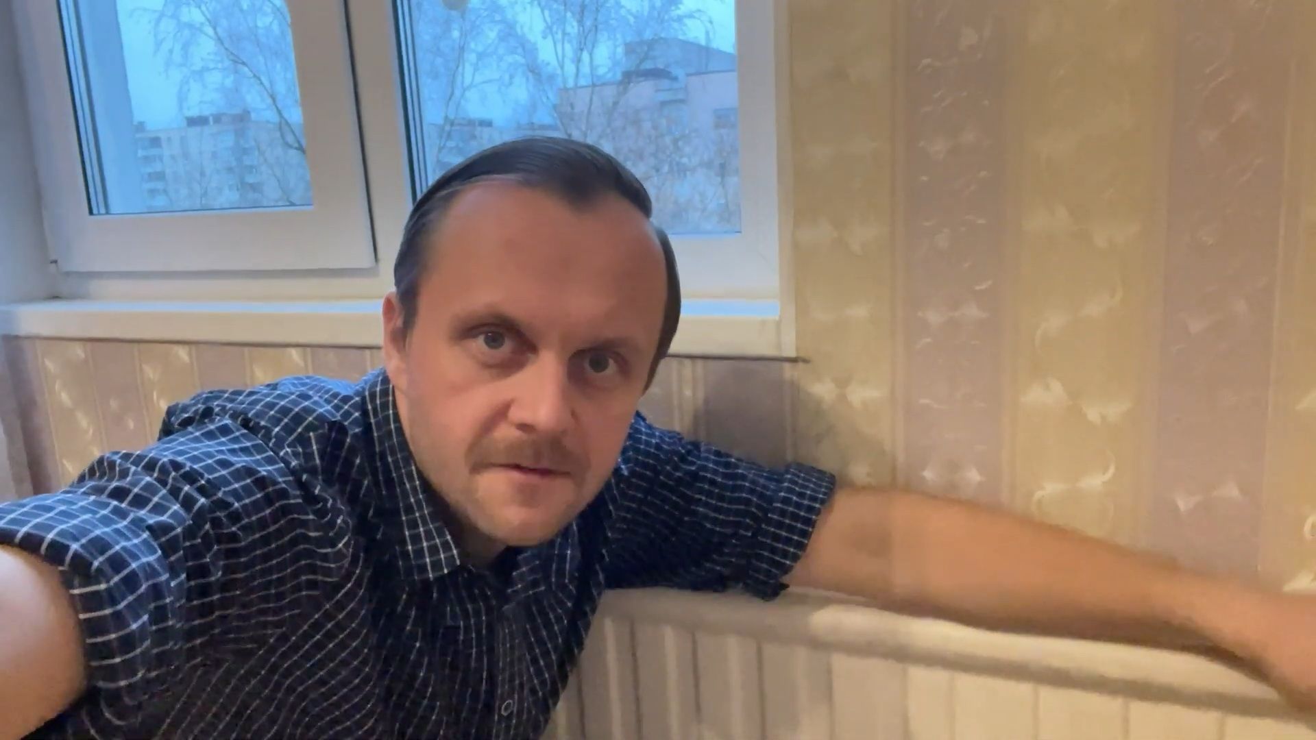 Установка радиатора отопления