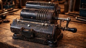 Реставрация старого ржавого механического калькулятора арифмометра