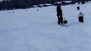 Награждение сертификатами за первые три пойманные рыбы.