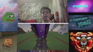 ИГРАЕМ НА КРУТОМ СЕРВАКЕ МАИНКРАФТА ИСЛЕДУЕМ МИРЫ