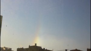 Радуга зимой в Рязанской области.02.02.2026.