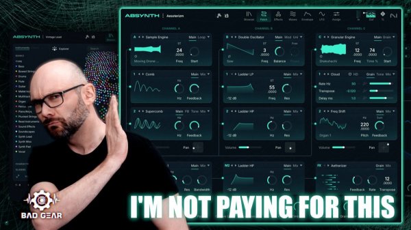 Bad Gear x Native Instruments Absynth