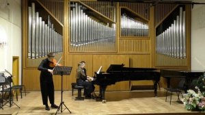 Д. Мийо, Соната для альта и фортепиано ор.240 №1, 3-4 части.