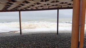 Адлер.Февраль.Шторм