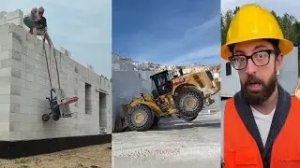 Невероятные навыки рабочих.