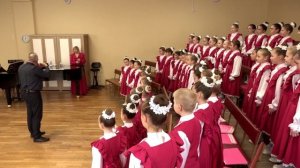 Мастер-класс В. Полякова для хора "Родничок"