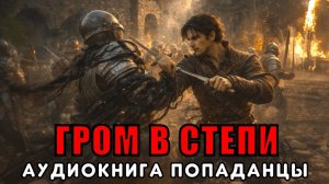 АУДИОКНИГА ПОПАДАНЦЫ: ГРОМ В СТЕПИ