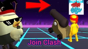 играю в игру JOIN CLASH КАК НАПИСАЛ ПОДПИСЧИК