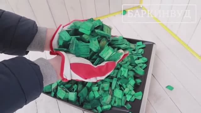 Щепа декоративная зелёная 60 л Без маркировки [ОБЗОР]