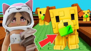 😱Начала С НУЛЯ с АРМИЕЙ ЗОЛОТЫХ ЛАБРАДОРОВ в Grow a Garden Роблокс!