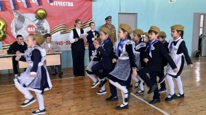 Смотр строя и песни, военно-спортивная игра «Зарница» в МАОУ Школа №126 ГО г.Уфа РБ.Февраль 2026 г.