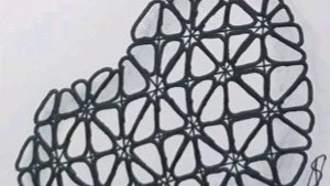 Рисуем пошагово тангл: N'Zeppel